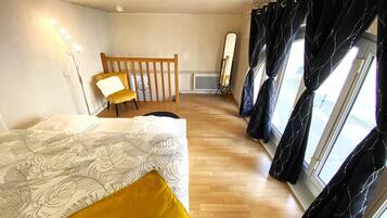 1 slaapkamer, reisbedje, gratis wifi, beddengoed