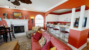 House, Multiple Beds (Seaside Serenity) | Living area