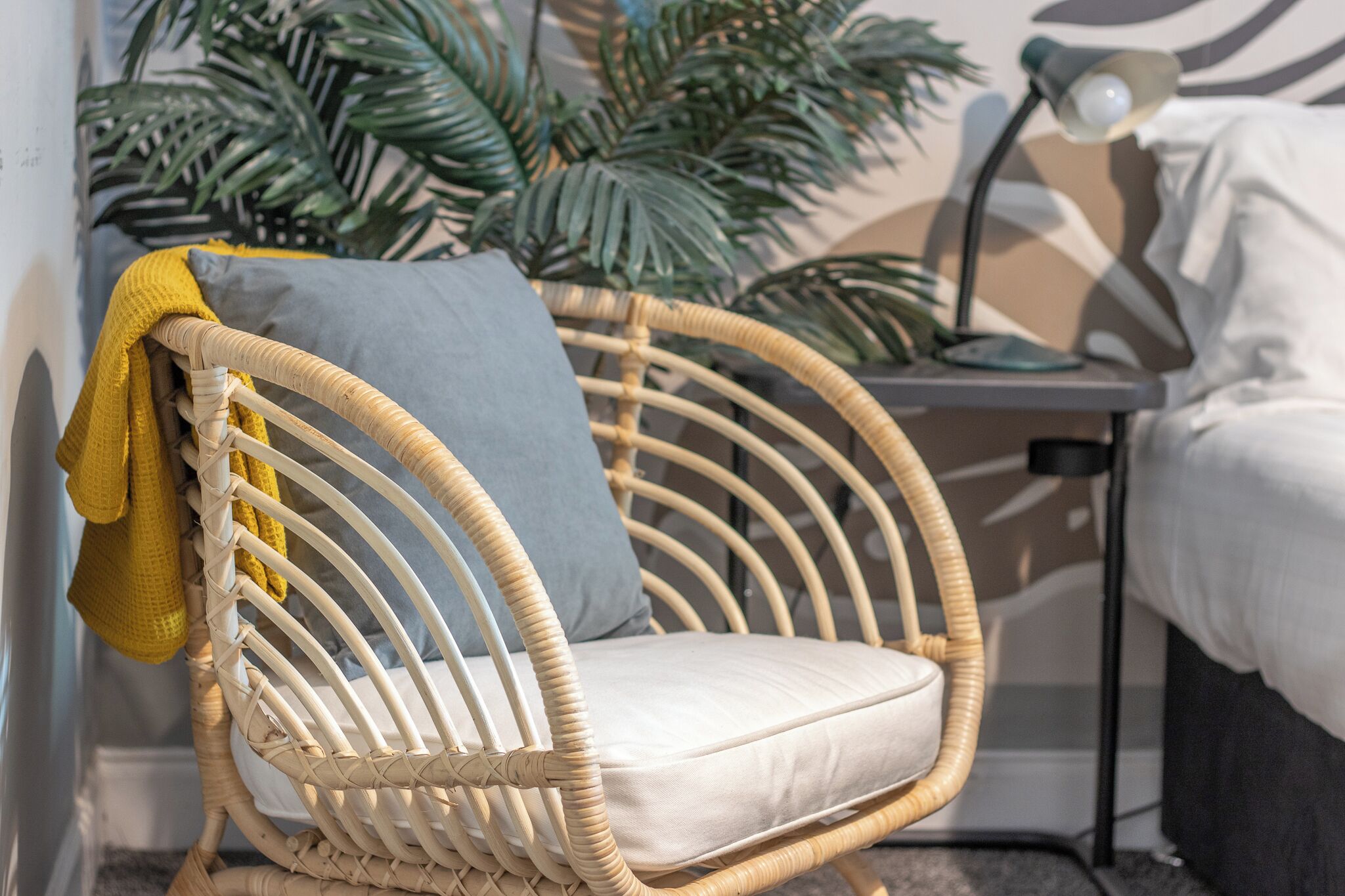 1 habitación, tabla de planchar con plancha, wifi gratis y ropa de cama 