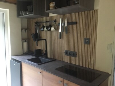 Tiny House with WiFi in Lebehn