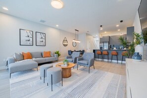 Living area - TR17145BD - 3 bedrooms home close to Disney (Clermont)