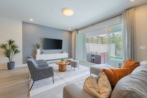 Living area - TR17145BD - 3 bedrooms home close to Disney (Clermont)