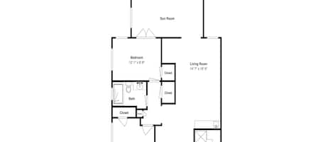 Lägenhet (2 Bedrooms) | Bekvämlighet