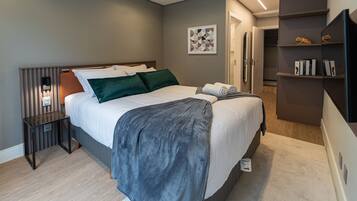 Design-Apartment | 1 Schlafzimmer, kostenloses WLAN