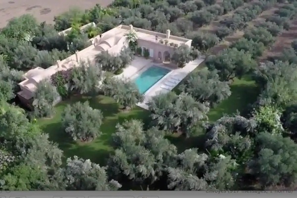 plane view of the land