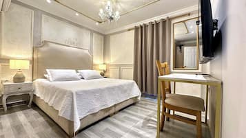 Free WiFi, bed sheets