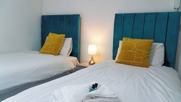 1 soverom, strykejern/-brett, wi-fi og sengetøy