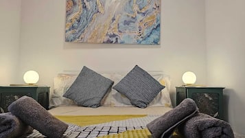 2 habitaciones, tabla de planchar con plancha y wifi gratis