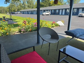 Habitación, 1 cama de matrimonio grande, no fumadores | Terraza o patio