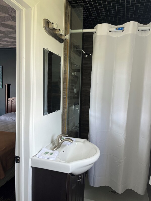 Bathroom - East Court Motel (Sarnia)