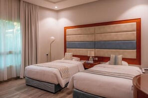 Minibar, Wi-Fi gratis, dan seprai linen