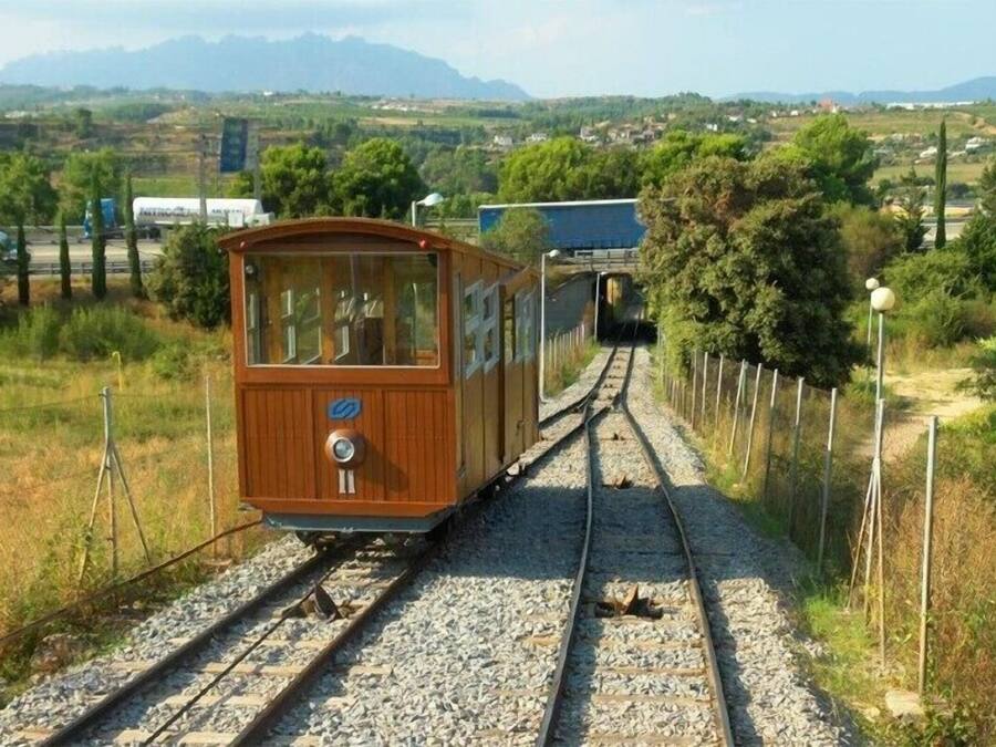 Vue sur la ville depuis l’hébergement