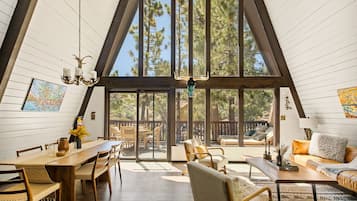 Smart TV, chimenea, videojuegos y libros