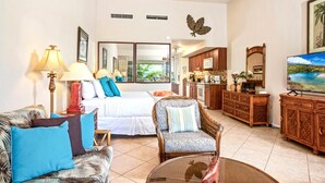 คอนโด (0 Bedroom) | ห้องนั่งเล่น | ทีวี