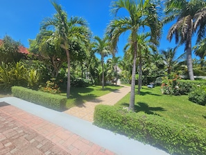 Property grounds - Charming 4-bedroom villa with WiFi, AC in enchanting Cancún (Cancún)