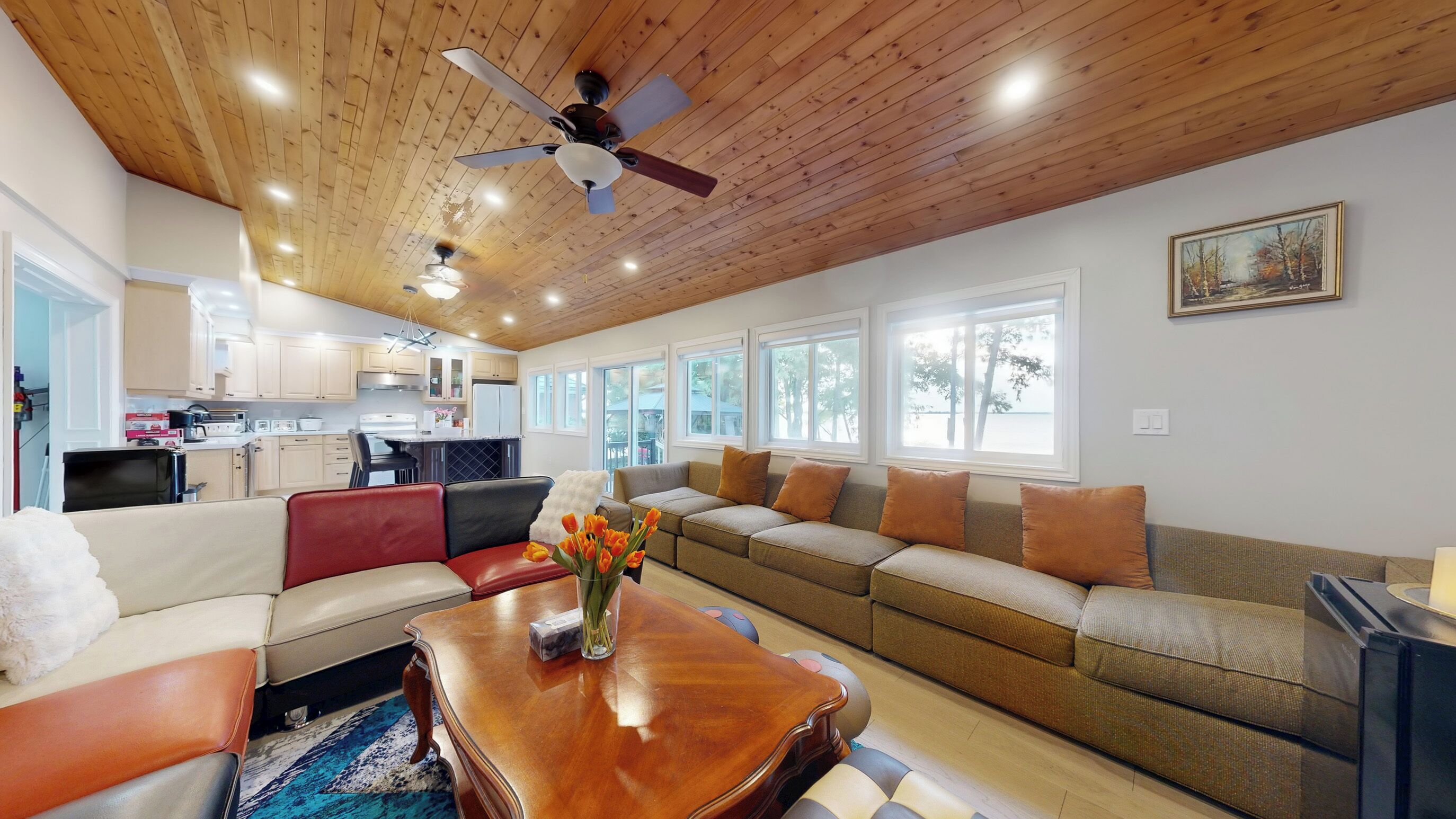 スマートテレビ、暖炉