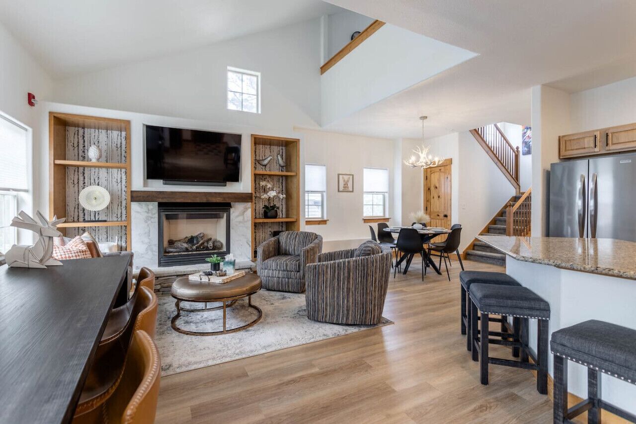 スマートテレビ、暖炉