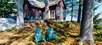 Tranquil Lakefront Retreat with Private Beach and Spacious Living