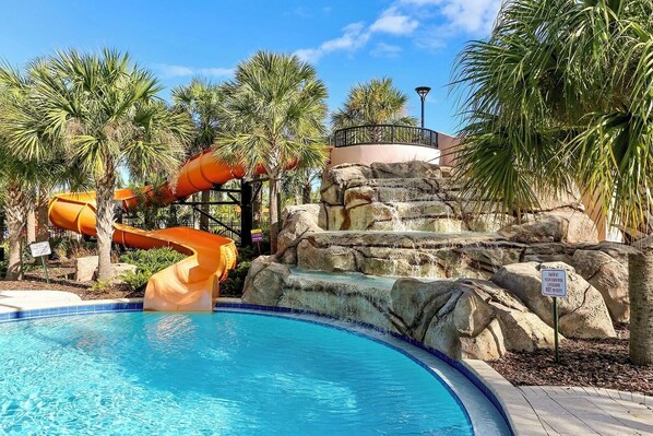 Indoor pool, a heated pool - Luxury Villa w/ Private Pool, Theater, Game Room & Resort Amenities -Near Disney (Davenport)