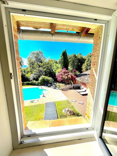 Au Cœur du Vignoble, Chai 6 Pers Avec Piscine