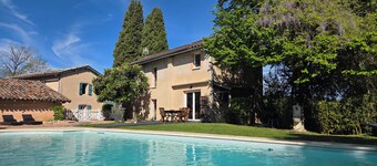 Au Cœur du Vignoble, Chai 6 Pers Avec Piscine
