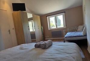 2 soverom, wi-fi og sengetøy