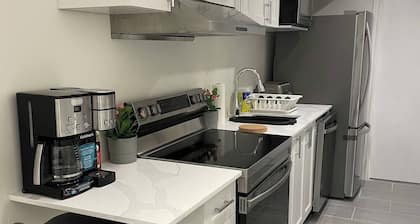 New, Clean and Comfortable Apartment with Private Entrance.