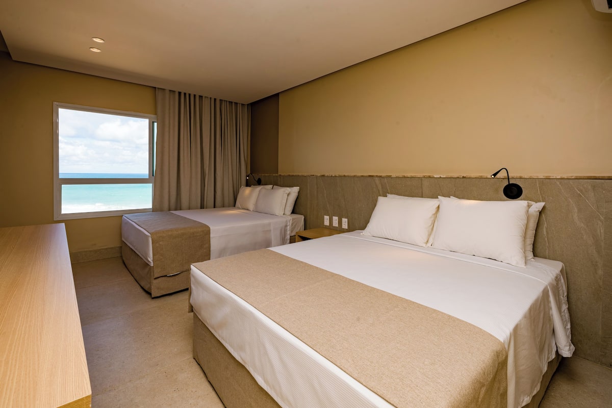 1 slaapkamer, een gratis minibar, een kluis op de kamer