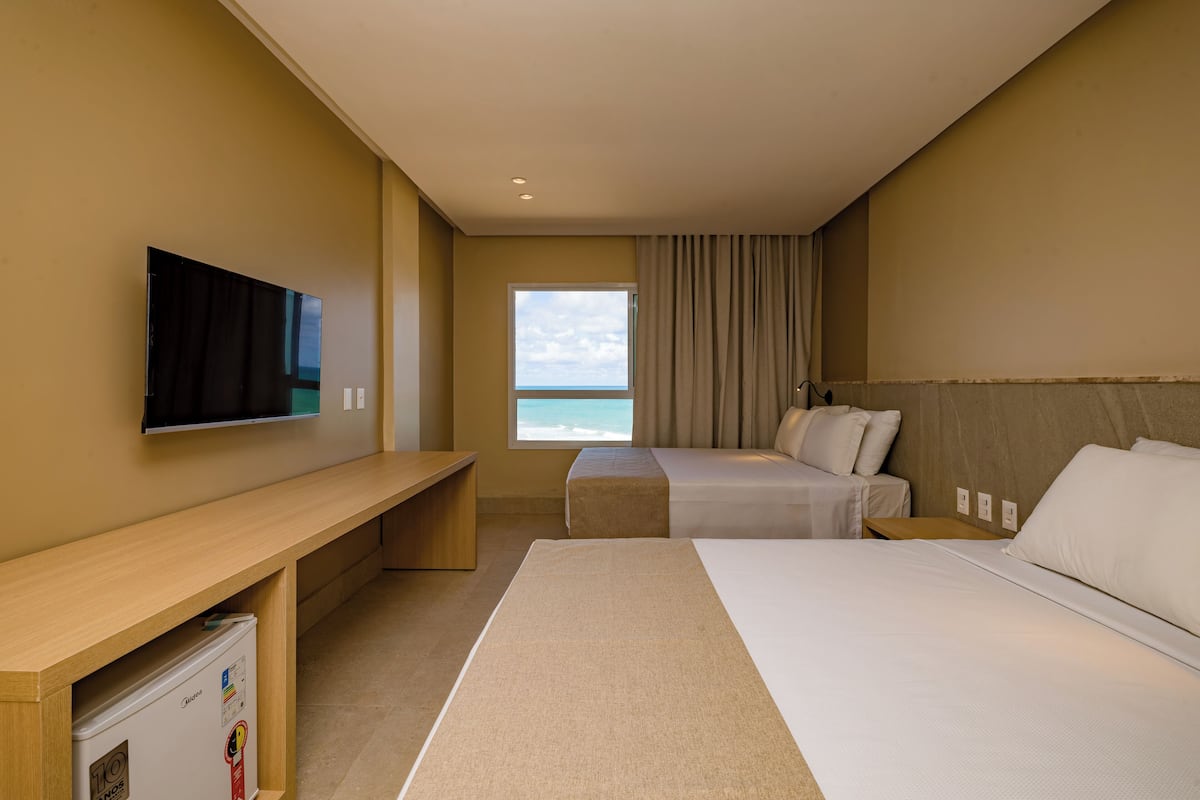 1 slaapkamer, een gratis minibar, een kluis op de kamer