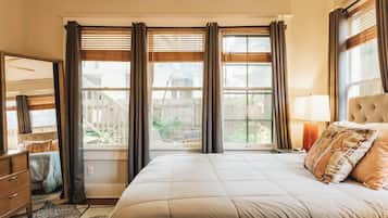 2 habitaciones, tabla de planchar con plancha y cuna de viaje