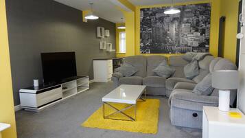 TV, table football, books