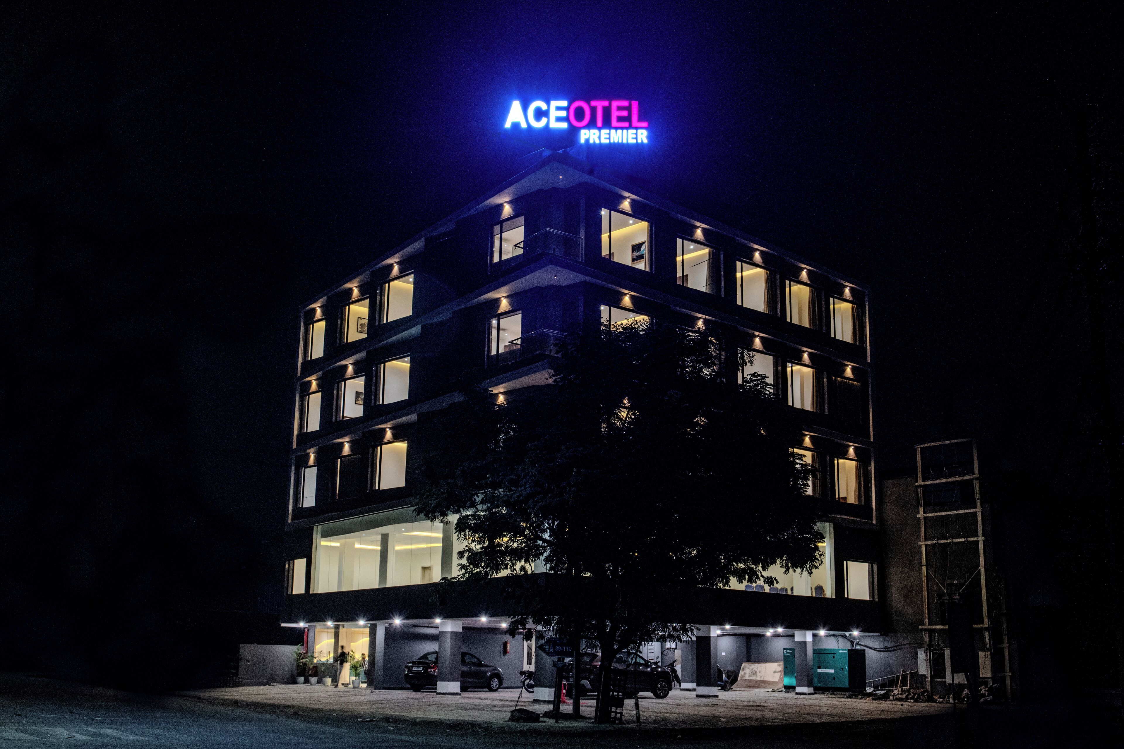 Fachada de la propiedad