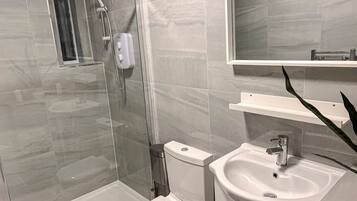 Shower, hair dryer