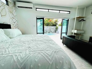 1 bedroom, desk, iron/ironing board, WiFi