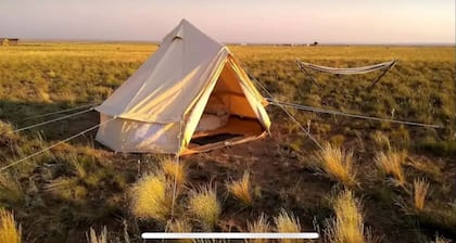 Tranquil Bell tent near Tucson