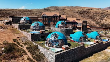 Voorkant van accommodatie