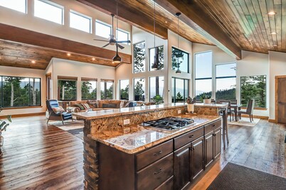 The Blade House in Angel Fire