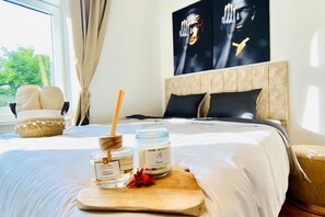 2 slaapkamers, beddengoed