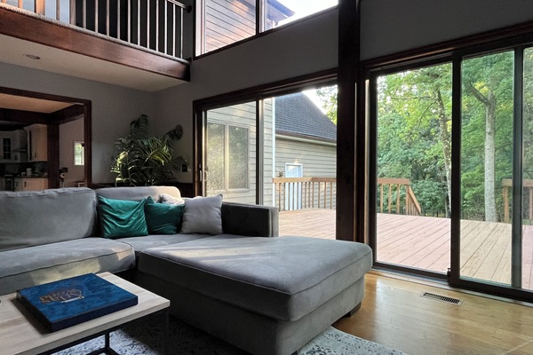 Smart-tv, boeken en een muziekbibliotheek