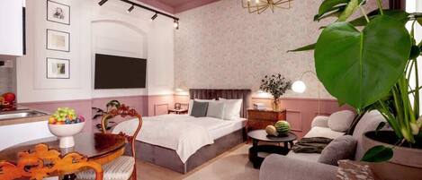 1 bedroom, iron/ironing board, WiFi, bed sheets