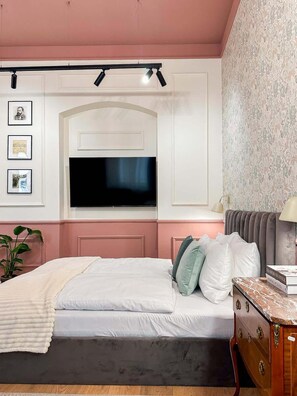 1 bedroom, iron/ironing board, WiFi, bed sheets - TurnKey | Antonin Dvorak Studio IX (Praha 2)