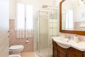 Shower, hair dryer, bidet