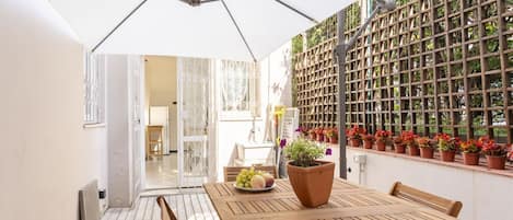 Restauration en plein air