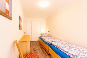 1 bedroom, WiFi, bed sheets - Komfortable, Ruhige und Zentral Gelegene Ferienwohnung Seeschwalbe auf Borkum - Strandstraße 5-7 (Borkum)