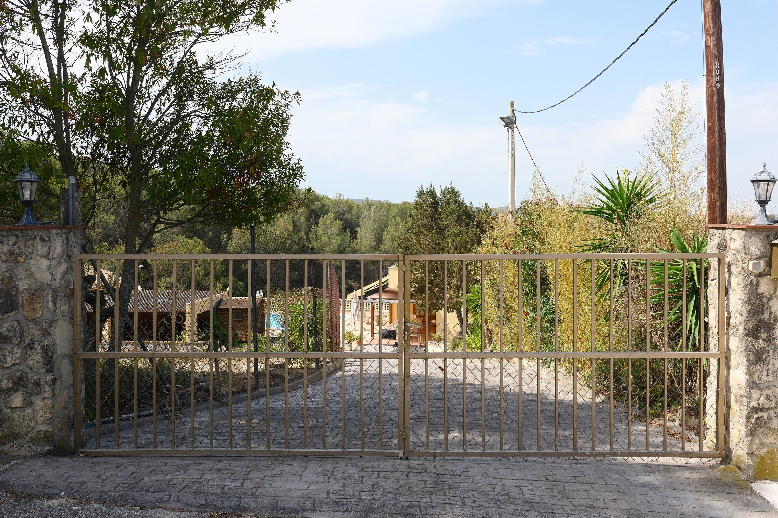 Enceinte de l’hébergement