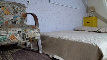 1 chambre, fer et planche Ă  repasser, Wi-Fi, draps fournis