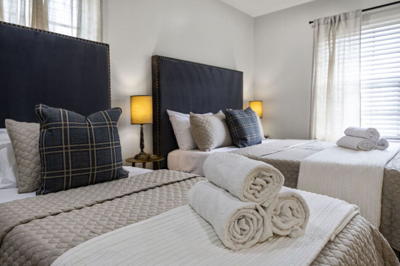 4 soveværelser, skrivebord, strygejern/strygebræt, gratis Wi-Fi