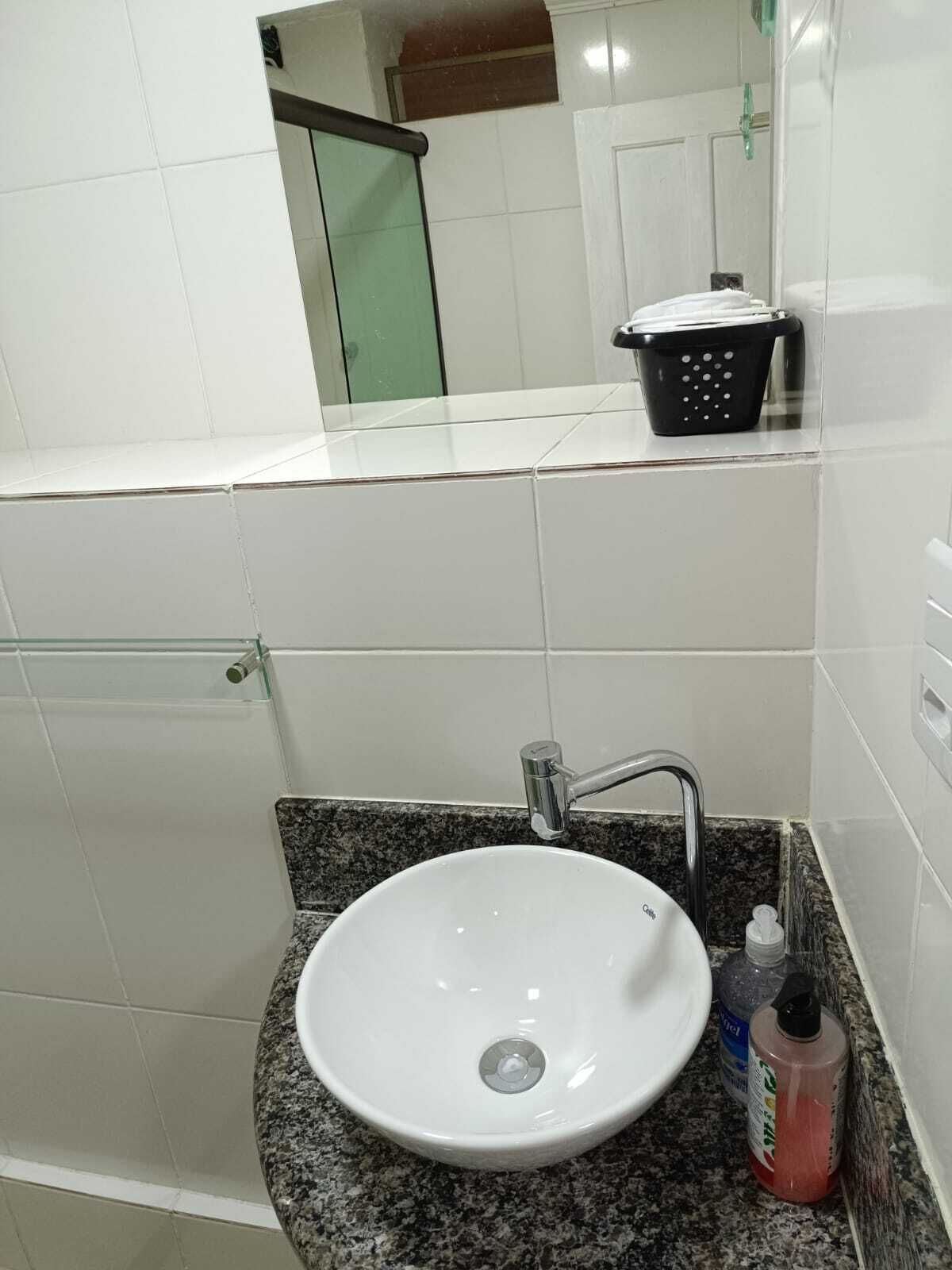 Towels, soap, toilet paper