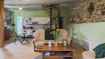 TV, DVD player, stereo