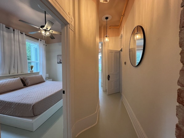 2 slaapkamers, een bureau, gratis wifi, beddengoed